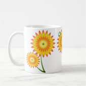 Zwei Sonnenblumen Thunder_Cove Kaffeetasse (Links)