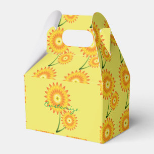 Zwei Sonnenblumenpflanzen Thunder_Cove Geschenkschachtel