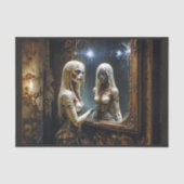 Zwei Soule, ein Spiegel. Bist du meine Schwester? Seidenpapier (Vorderseite)