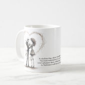 Zwei Soule im Schatten tief: Halloween im Liebe Cu Kaffeetasse (Vorderseite Links)
