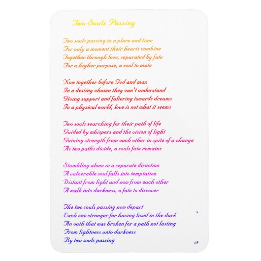 Zwei Soule Magnet (Vertikal)