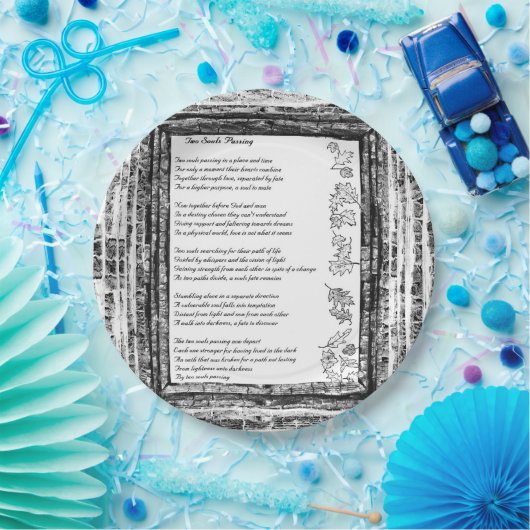 Zwei Soule Pappteller (Party)