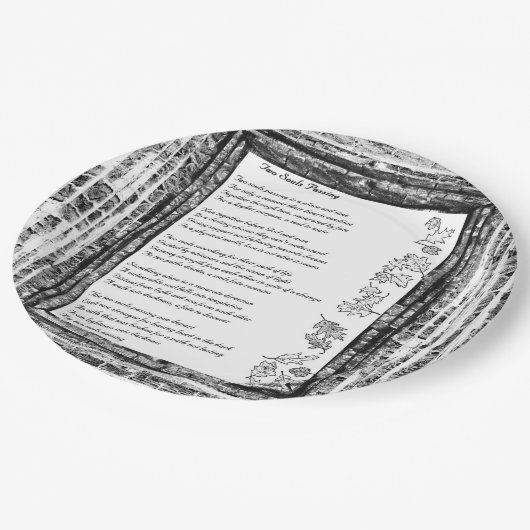 Zwei Soule Pappteller (Schrägansicht)