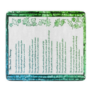 Zwei Soule Schneidebrett