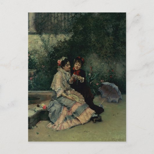 Zwei spanische Frauen Postkarte (Vorderseite)