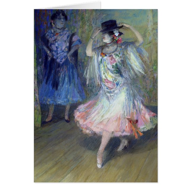 Zwei spanische Tänzer, 1852 (Vorne)