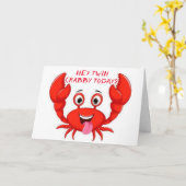 ZWEI SPASS FÜR IHREN BIRTHTAG KARTE (Gelbe Blume)