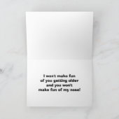 ZWEI SPASS ÜBER ALTER UND NOTEN DURCH DIESEN GROSS KARTE (Innenseite)