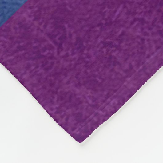 Zwei-Spirituosen-Flag farbige Hintergrundgestaltun Fleecedecke (Ecke)