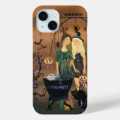 Zwei Spooktacular Halloween Hexen Handy-Fall Case-Mate iPhone Hülle (Rückseite)