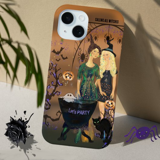 Zwei Spooktacular Halloween Hexen Handy-Fall Case-Mate iPhone Hülle