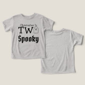 Zwei Spooky 2. Geburtstag (Design Vorderseite & Rückseite)