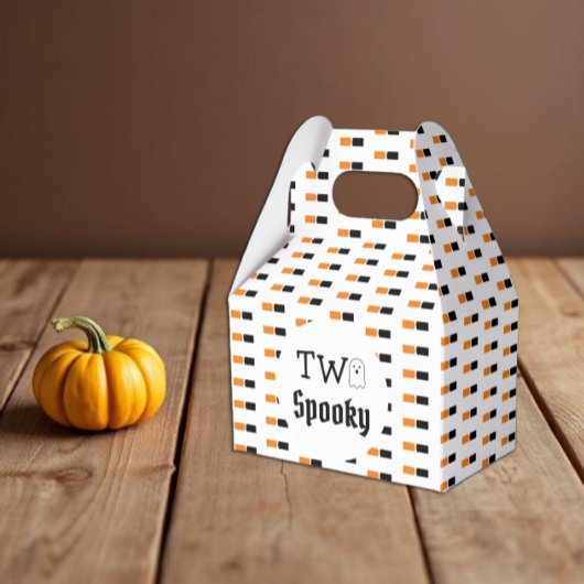 Zwei Spooky 2. Geburtstag Geschenkschachtel