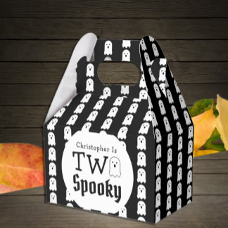 Zwei Spooky 2. Geburtstag Geschenkschachtel