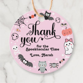 Zwei Spooky Gevor Tags Geschenkanhänger