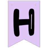 Zwei Spooky Halloween Ghost Geburtstag Wimpelkette (Zweite Fahne)