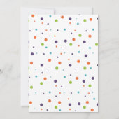 Zwei Spooky Halloween-Kindergeburtstag Einladung (Rückseite)