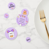 Zwei Spooky Halloween-Tisch Confetti Konfetti (Gruppe)