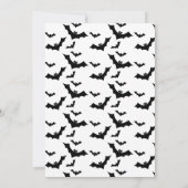 Zwei Spooky Halloween Zweite Geburtstagsparty Einladung (Rückseite)