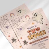 Zwei Spooky zum Geburtstag Einladung