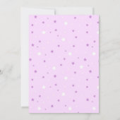 Zwei Spooky zum Geburtstag Einladung - Lila (Rückseite)