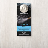 Zwei Sprachen Druck waschen Power Waschabdeckung Türanhänger (Auf Knauf)