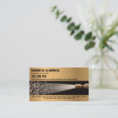 Zwei Sprachen Druck waschen Power Waschabdeckung Visitenkarte (Stehend Vorderseite)