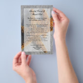 Zwei Starfish in Sand, Beach Flyer oder Programm (Handgriff)