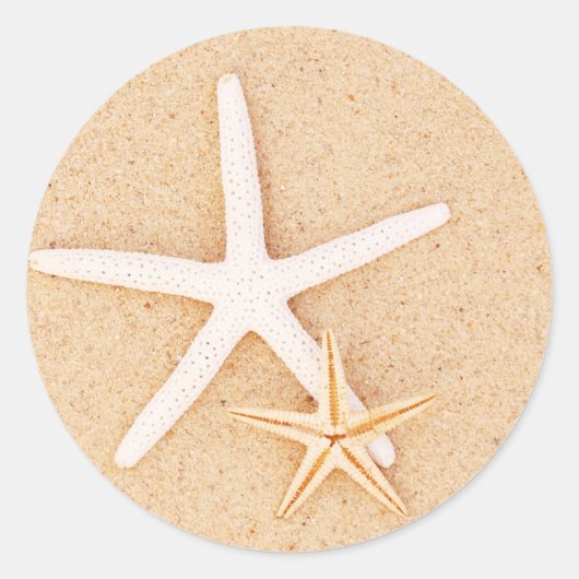 Zwei Starfish Sticker (Vorderseite)