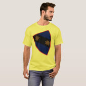 Zwei Sterne Wappen T-Shirt (Vorne ganz)