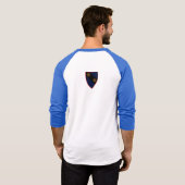 Zwei Sterne Wappen T-Shirt (Schwarz voll)