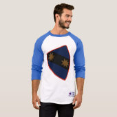 Zwei Sterne Wappen T-Shirt (Vorne ganz)