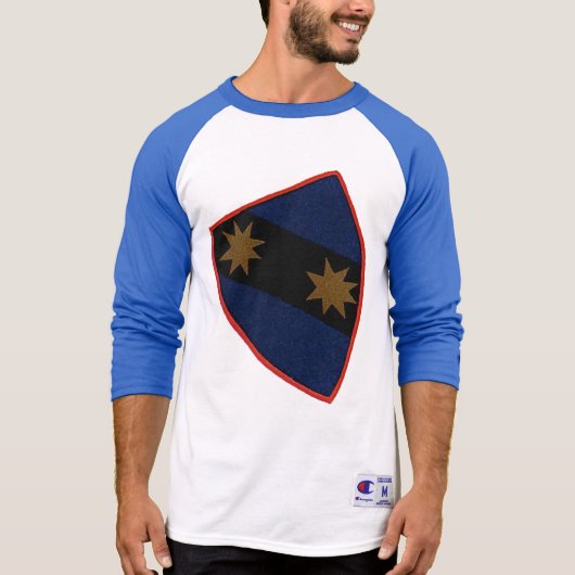 Zwei Sterne Wappen T-Shirt (Vorderseite)