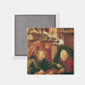 Zwei Steuererheber, c.1540 Magnet (Vorderseite/Rückseite)