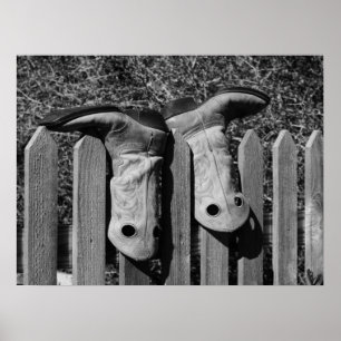 Zwei Stiefel Poster