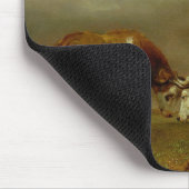 Zwei Stiere mit verschlossenen Hörnern, 1653 Mousepad (Ecke)