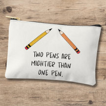 Zwei Stifte sind mächtiger als ein Stift