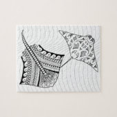 Zwei Stingray-Puzzle für Erwachsene Puzzle (Horizontal)