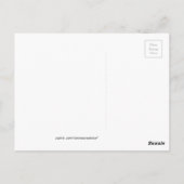 ZWEI STRANDSTÜHLE UNTER EINEM UMBRELLA POSTKARTE (Rückseite)