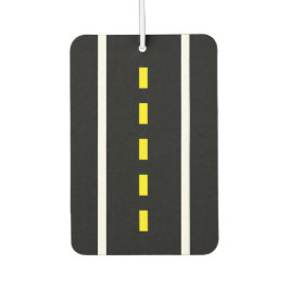 Zwei Straßenbahn-Freshener (schwarz & weiß) Autolufterfrischer