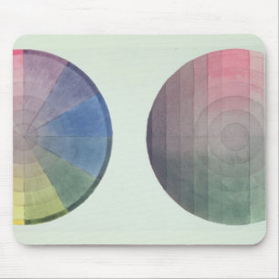 Zwei Studien des Quer- und Längsprofils Mousepad