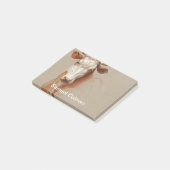 Zwei Studien über Rinder (1876) von Samuel Colman. Post-it Klebezettel (angewinkelt)