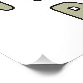 Zwei Stufen-Policys Poster (Ecke)