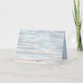 Zwei Stühle Paradies Blank gegliederte Mitteilungs Karte (Rückseite)