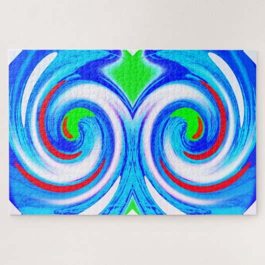 Zwei Stürme Kunst Puzzle (Horizontal)