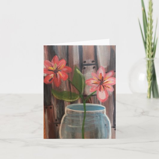 Zwei süß, klein, 4 Zoll x 5,6 Zoll Karte (Vorderseite)