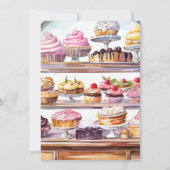 Zwei süß | Rainbow Layer Cake Kid Geburtstag Einladung (Rückseite)