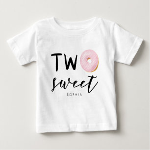 Zwei süße 2. Geburtstag Donut Baby T-shirt