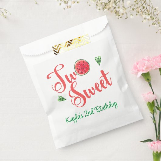 Zwei süße 2. Geburtstag Geschenktütchen (Versiegelt)