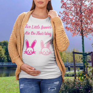 Zwei süße Bunnies-Twin-Girls T-Shirt